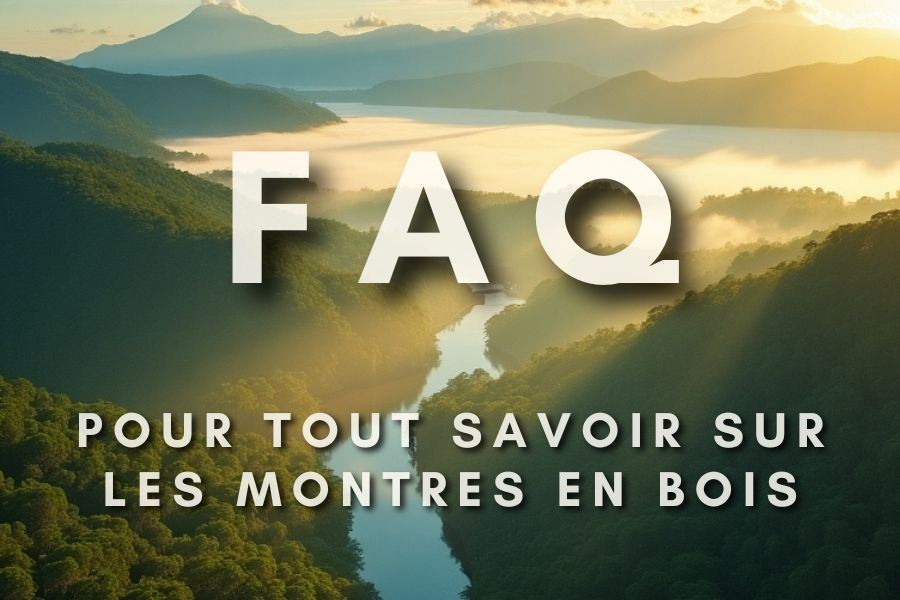FAQ montres en bois - Daintree