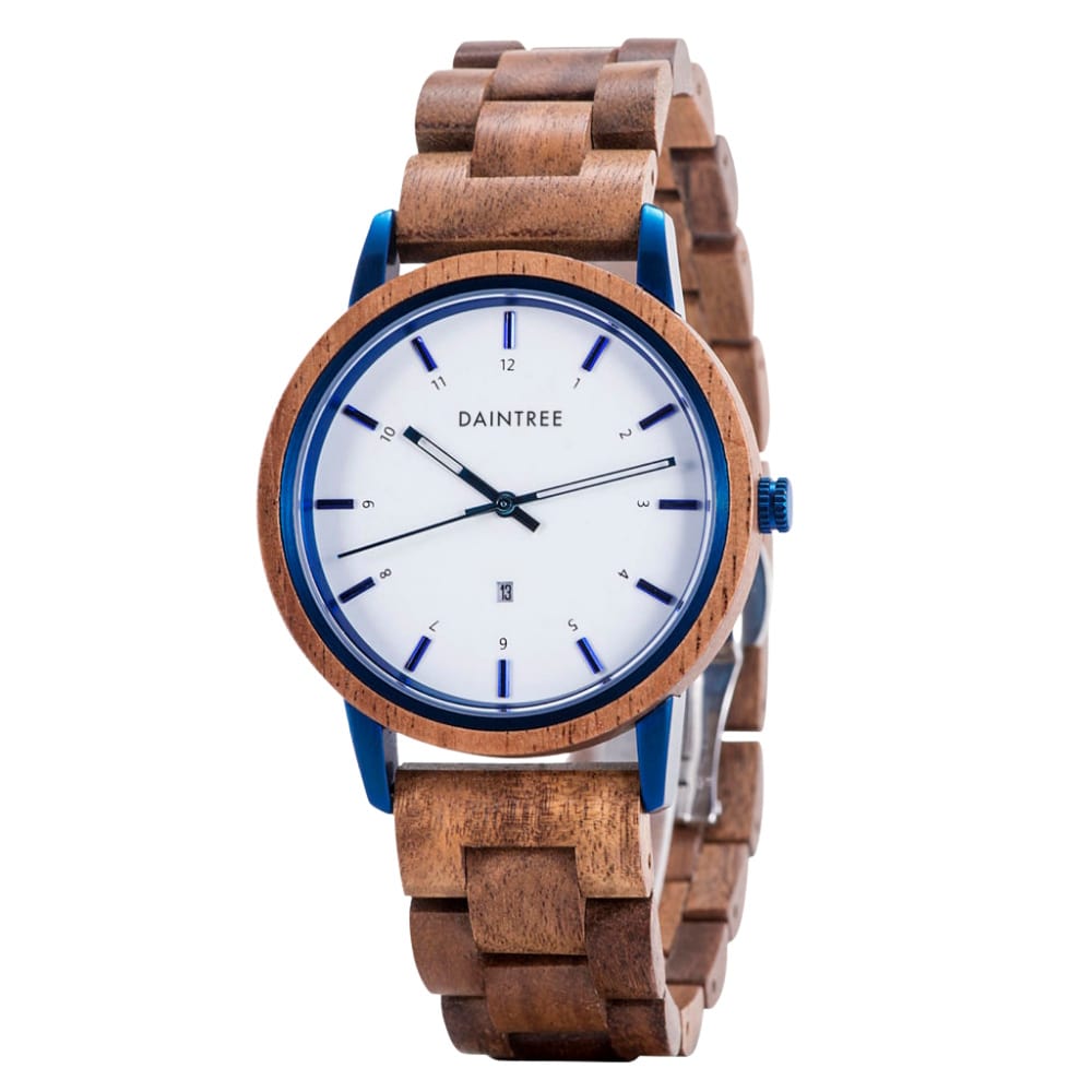 Daintree Tahoe - Montre pour Homme en bois d'Acacia mécanisme à quartz
